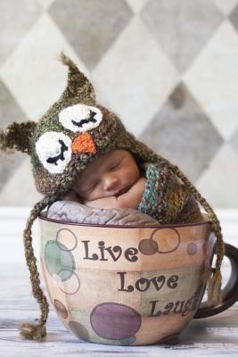 Read Newborn Baby in Owl Hat Sleeping in a Giant Cup Journal: 150 Page Lined Notebook/Diary - NOT A BOOK | ePub