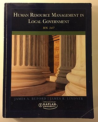 Read online Human Resource Management in Local Government - James A. Buford | ePub