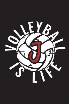 Read J Monogram Initial Volleyball Journal: Personalized Volleyball Gift, 6x9 Lined Blank Notebook, 150 Pages, Journal to Write in for Journaling, Notes, or Inspirational Quotes, Paperback Composition Book - NOT A BOOK file in ePub