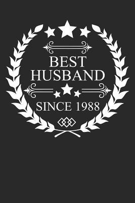 Download Best Husband Since 1988: Husband Gift Notebook, Wedding Anniversary Gift, Softcover (6x9 inches) with 120 Pages - Madoef Gifts file in ePub