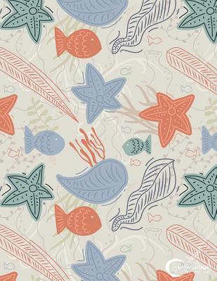 Download Sketchbook by dim ple: Leaves and fish cover (8.5 x 11) inches 110 pages, Blank Unlined Paper for Sketching, Drawing, Whiting, Journaling & Doodling - Dim Ple file in PDF
