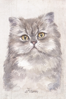Read Online Persian Cat Portrait Notebook: Blank Dot Grid Journal for Cat Lovers, Cat Mom, Cat Dad and Pet Owners 6x9 5MM Dot Grid Pages - Pet Lovers Universe | ePub